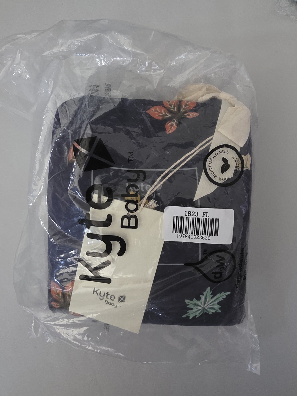 NWT/NIB Kyte Baby Bamboo Crib Sheet in Foliage - Standard Size 28 in x 52 in